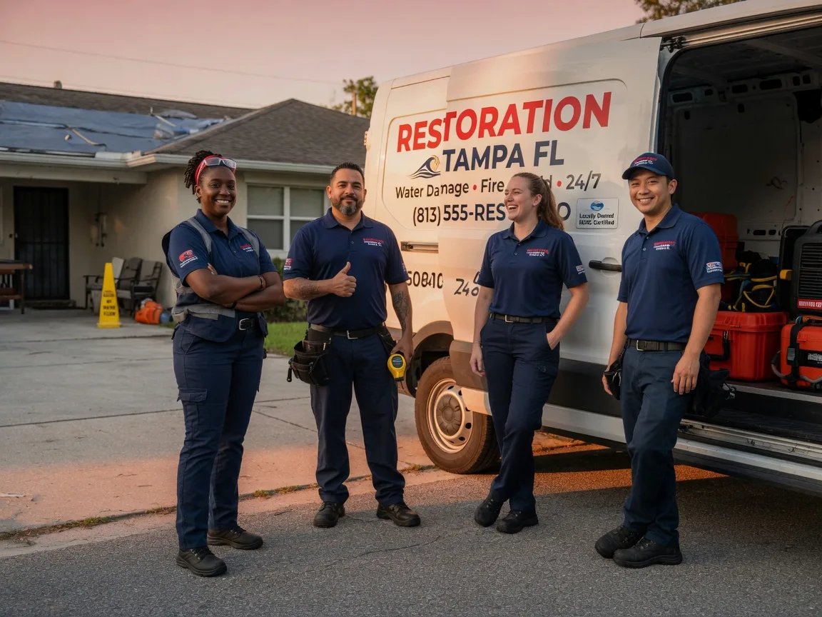 Water Damage Restoration company in Bluffton, OH